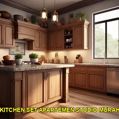 Inspirasi Kitchen Set Modern untuk Apartemen Studio di Klaten